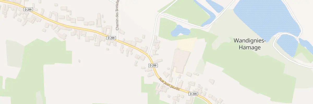 Plan du 559 Rue Jean Jaures à Wandignies-Hamage