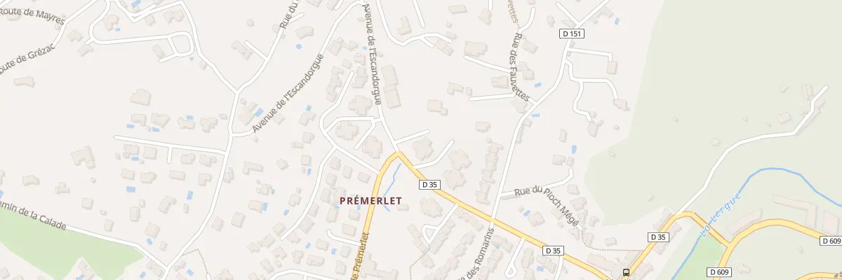 Plan du 312 Av de l’Escandorgue à Lodève