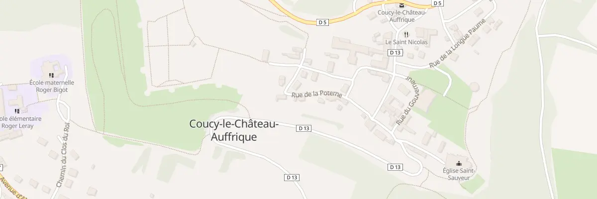 Plan du 302 Coucy à Coucy-le-Château-Auffrique