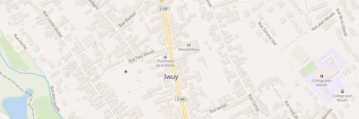 Plan du 48 Rue Foch à Iwuy
