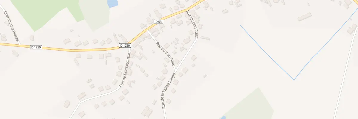Plan du 10 Rue du Bon Puits à Barisis-aux-Bois