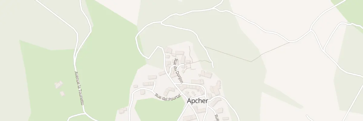 Plan du 5061 Apcher à Prunières