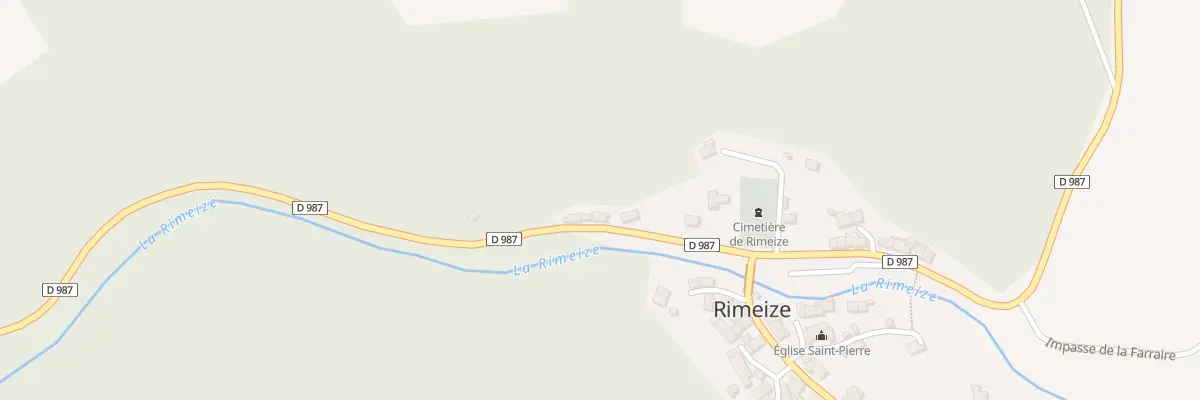 Plan du 5185 Rimeize à Rimeize