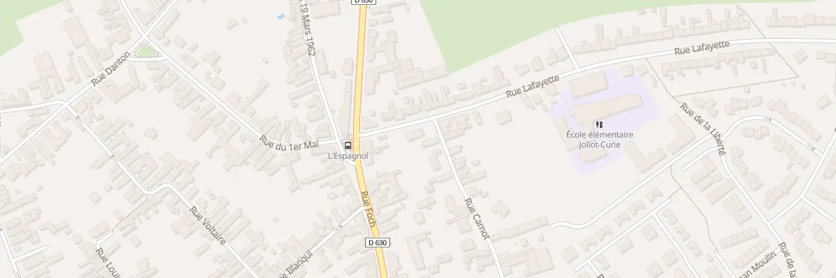 Plan du 2A Rue Lafayette à Iwuy