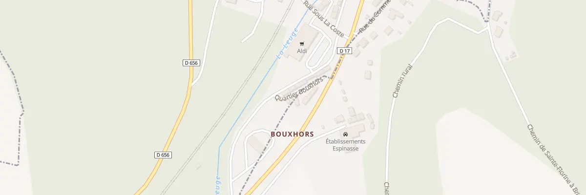 Plan du 6054 Bouxhorts à Sainte-Florine