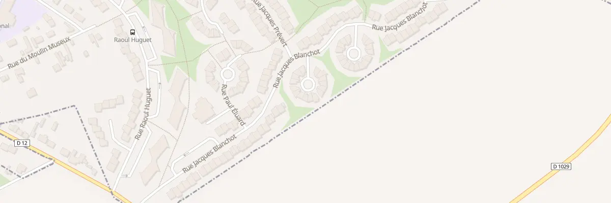 Plan du 249 Rue Jacques Blanchot à Saint-Quentin