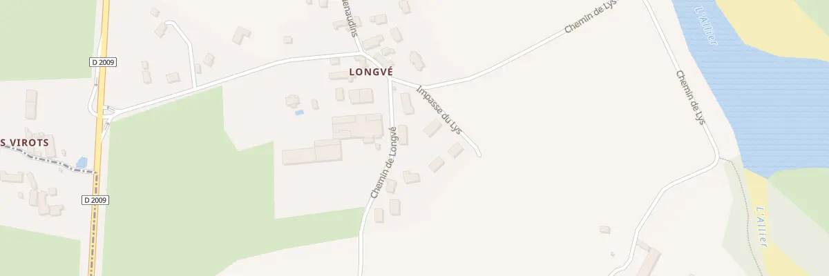 Plan du 21 Che de Longvé à Bressolles