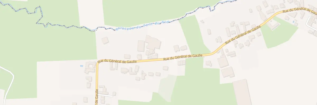 Plan du 611 Rue du General de Gaulle à Aix-en-Pévèle