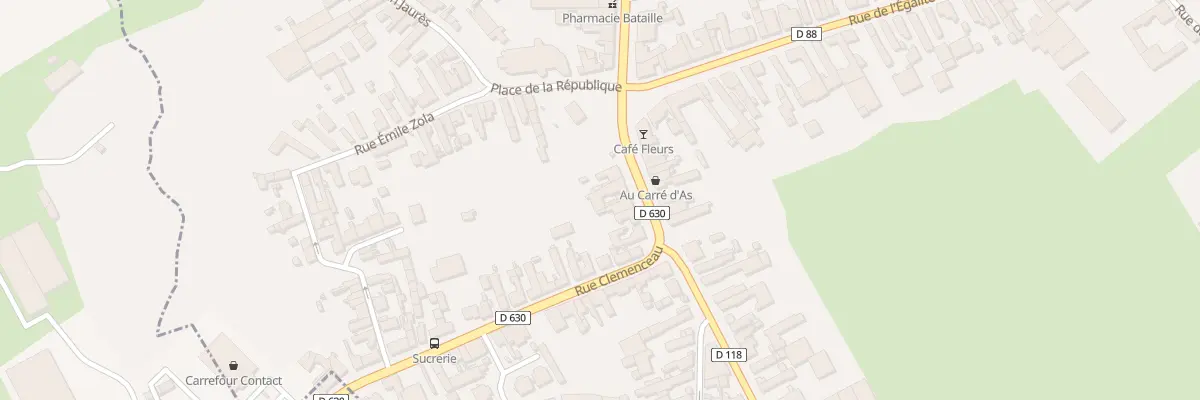 Plan du 13 Pl de la Republique à Iwuy