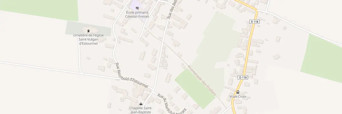 Plan du 15 Rue des Belottes à Estourmel