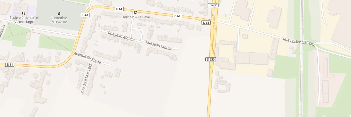 Plan du 37 Rue Jean Moulin à Hordain