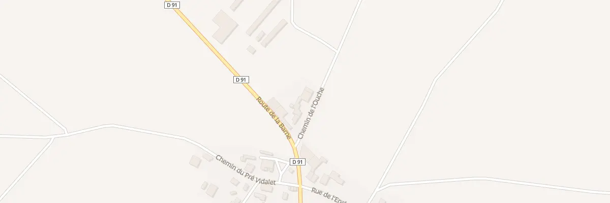 Plan du 3 Che de l’Ouche - le Cohat à Saint-André-le-Coq
