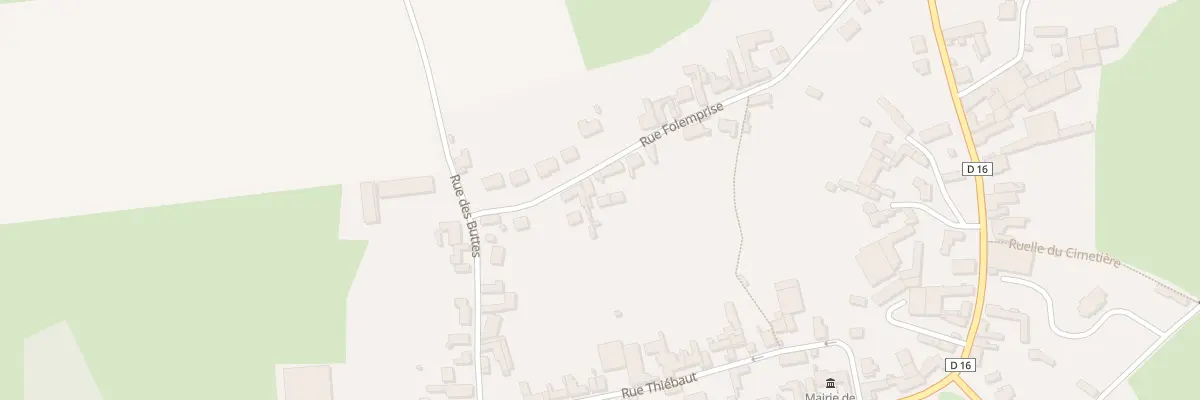 Plan du 4 Rue Folemprise à Malincourt