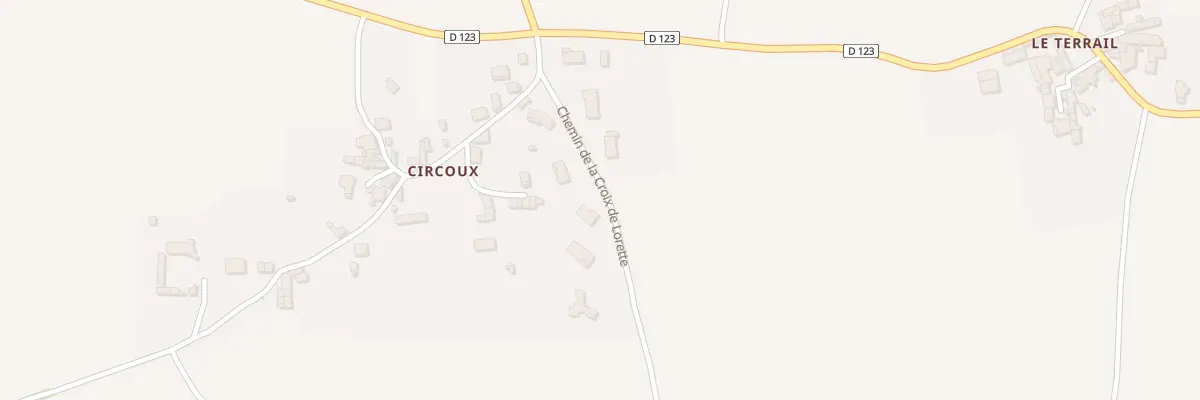 Plan du 5 Imp de la Cabrette (circoux) à Lamontgie