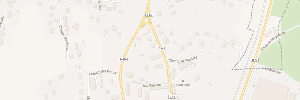Plan du 6 Av de la Vizade à Sainte-Florine