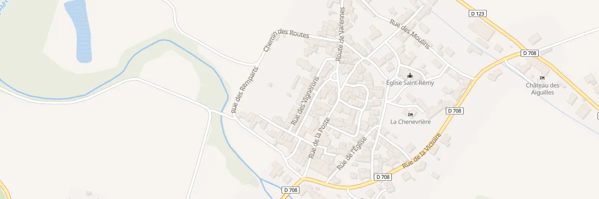 Plan du 9 Rue des Vignerons à Saint-Rémy-de-Chargnat