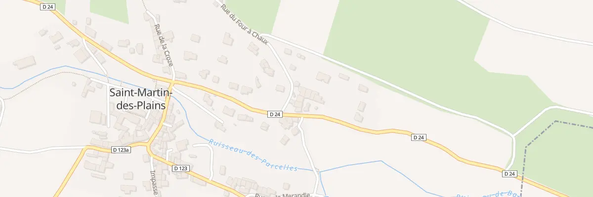 Plan du 4 Rue du Four à Chaux à Saint-Martin-des-Plains