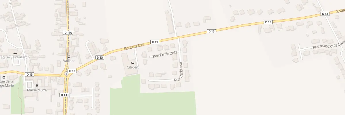Plan du 2 Rue Henri Barbusse à Hornaing