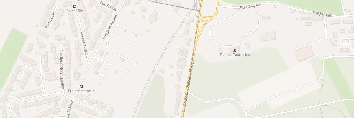 Plan du 144 Rte de Château-thierry à Courmelles