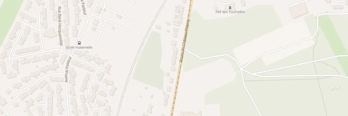 Plan du 248 Rte de Château-thierry à Courmelles