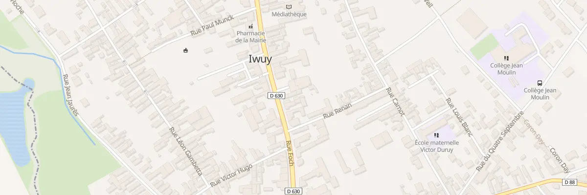 Plan du 30B Rue Foch à Iwuy