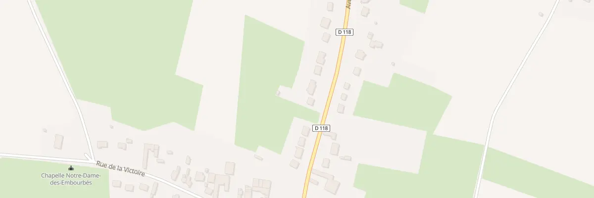 Plan du 12 Av Georges Clémenceau à Estourmel