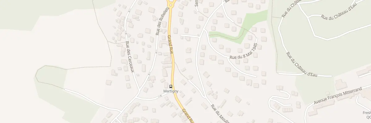 Plan du 23 Rue du Moulin à Cuffies