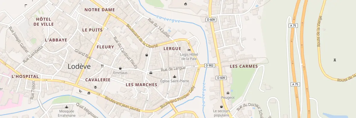Plan du 5 Rue de l’Independance à Lodève