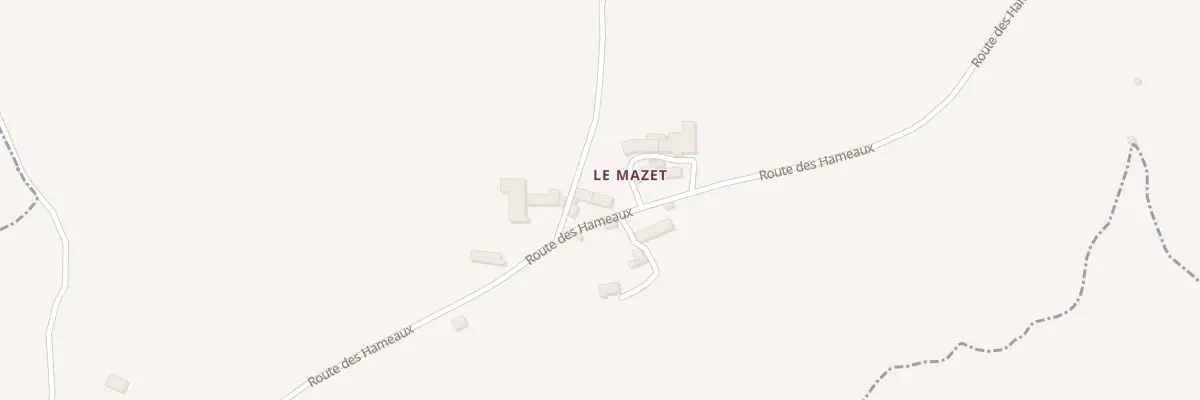 Plan du 5076 Mazet à Julianges
