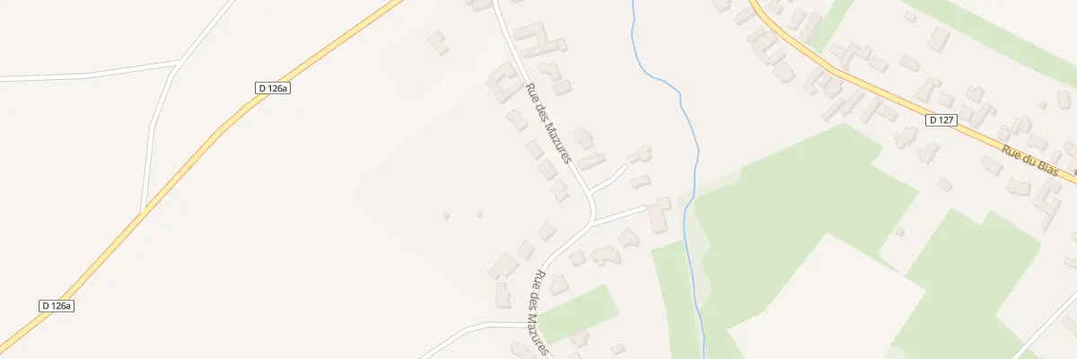 Plan du 1151 Rue des Mazures à Saméon