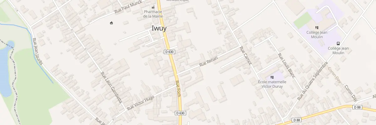 Plan du 26 Rue Foch à Iwuy