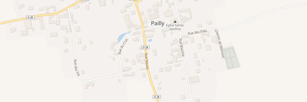 Plan du 7 Rue Neuve à Pailly