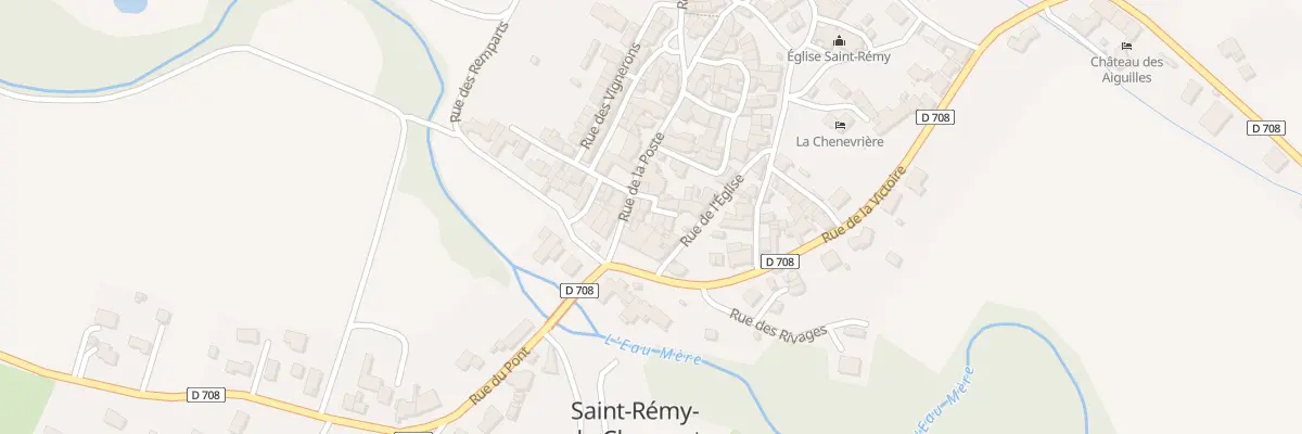 Plan du 6 Rue de la Poste à Saint-Rémy-de-Chargnat