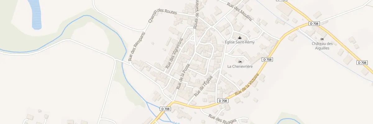 Plan du 5 Rue de la Poste à Saint-Rémy-de-Chargnat