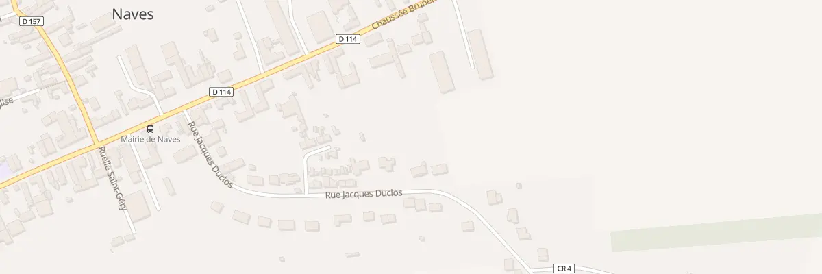 Plan du 31 Rue Jacques Duclos à Naves