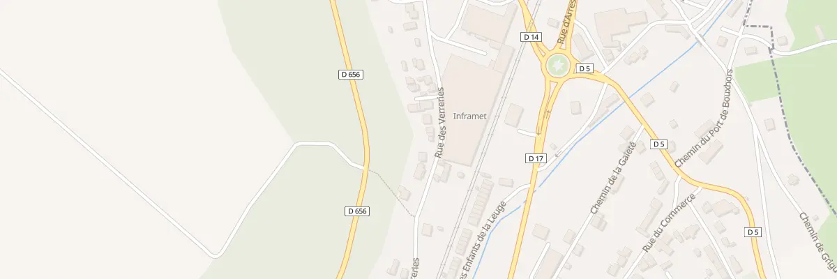 Plan du 20 Rue des Verreries à Sainte-Florine