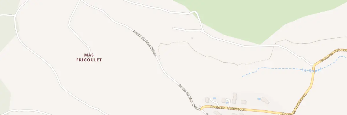 Plan du 5480 Lous Grands Camps au Puech
