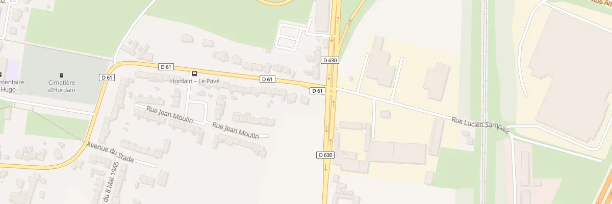 Plan du 111 Rue de l’Egalité à Hordain