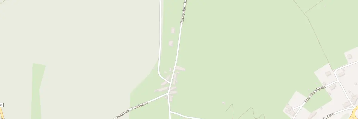 Plan du 25 Rte des Chaumes Grand-Jean à Prémery