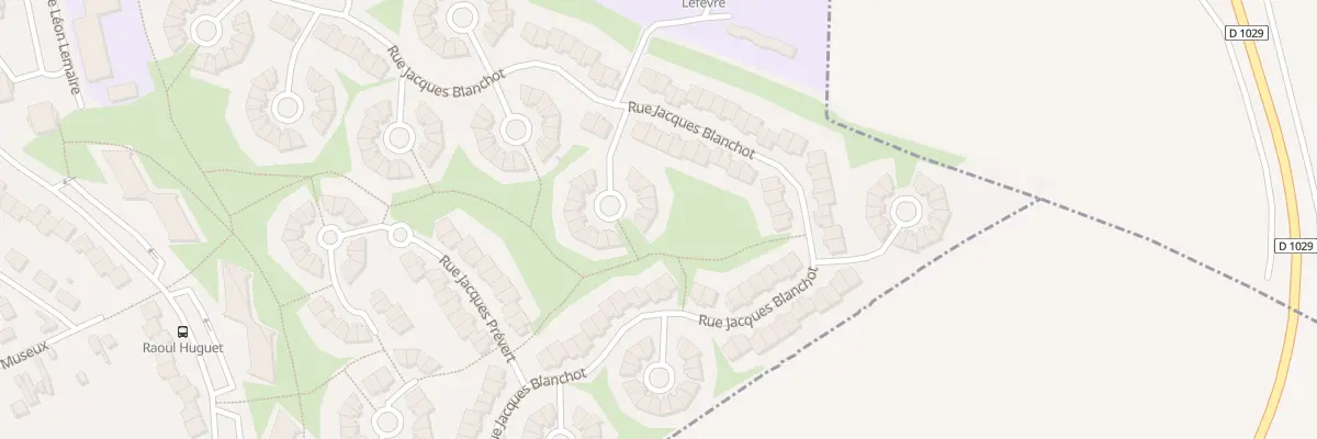 Plan du 174 Rue Jacques Blanchot à Saint-Quentin