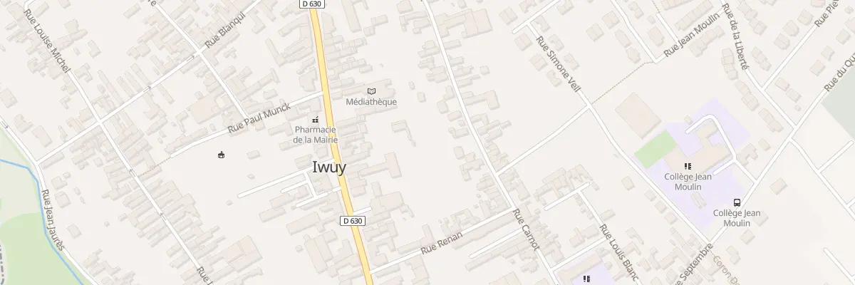 Plan du 37 Rue Carnot à Iwuy