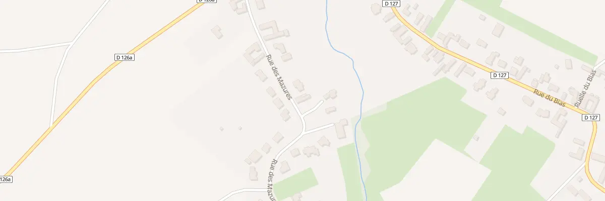 Plan du 1140 Rue des Mazures à Saméon