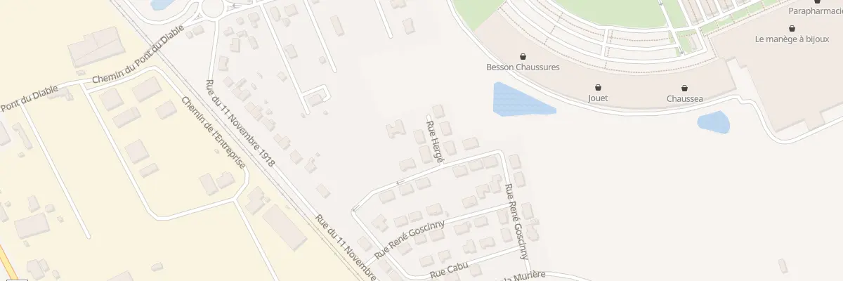 Plan du 4 Rue Hergé à Avermes