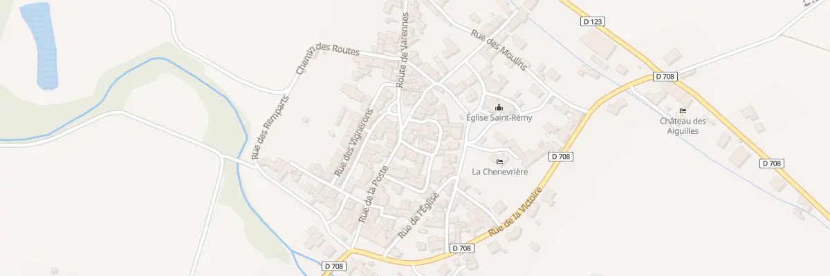 Plan du 1 Rue du Four à Saint-Rémy-de-Chargnat