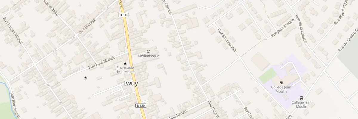 Plan du 41 Rue Carnot à Iwuy