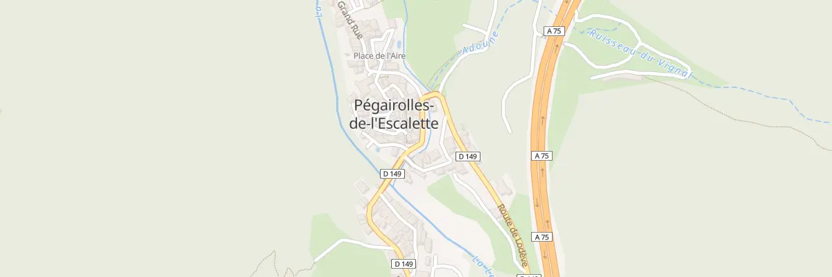 Plan du 5078 Le Village à Pégairolles-de-l’Escalette