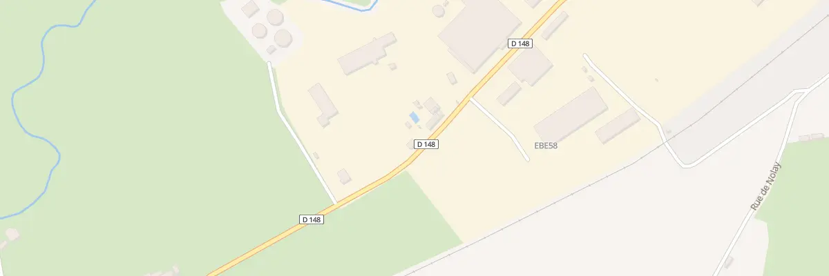 Plan du 22 Rue Auguste Lambiotte à Prémery