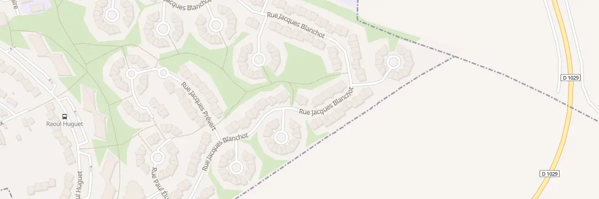 Plan du 226 Rue Jacques Blanchot à Saint-Quentin