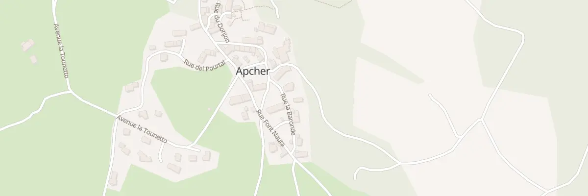 Plan du 5120 Apcher à Prunières