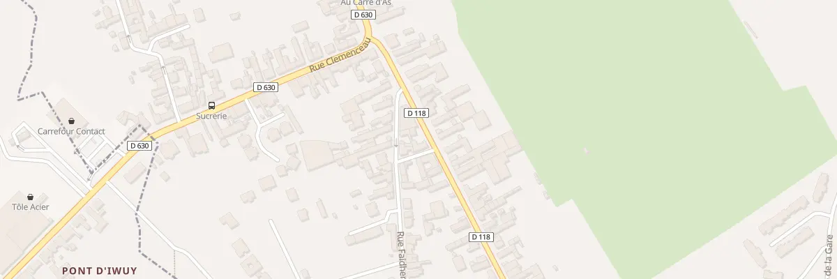 Plan du 4 Rue des Martyrs à Iwuy